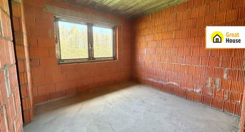 Dom w stanie deweloperskim obok lasu / Mszana