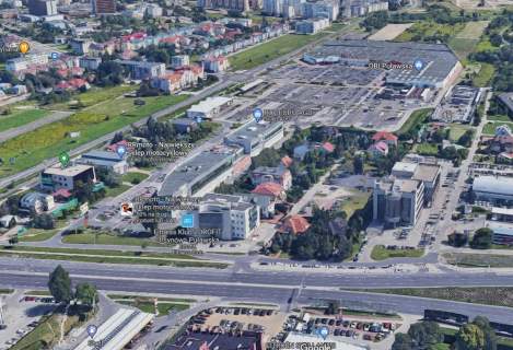 Działka usługowa w rejonie Puławska/A2