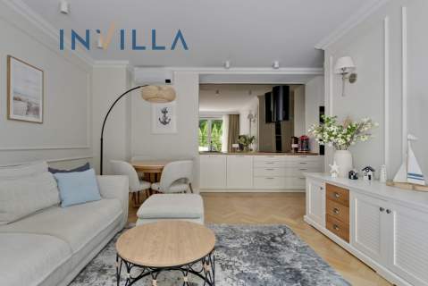 Luksusowy apartament z dużym tarasem 80 m od plaży