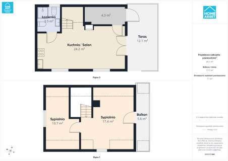 Domek 60 m2 z widokiem na Zatokę Pucką/Booking