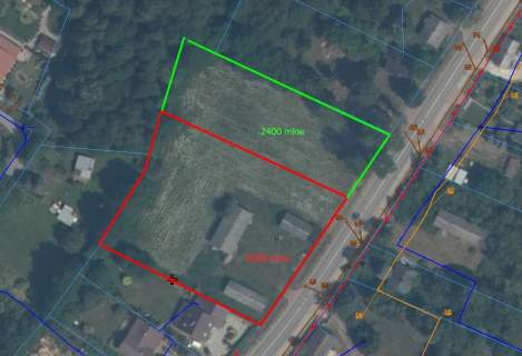 Działka 2400mkw Brzostowiec okolice Mopgielnicy