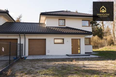Bliźniak 919m2 działki rekuperacja garaż gładzie