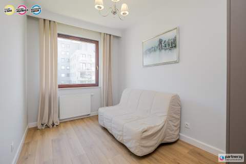 2 pokoje, Lawendowe Wzgórze, balkon 