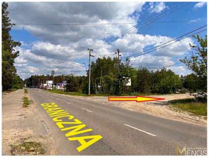 JÓZEFÓW, DZIAŁKA INWESTYCYJNA Z PzB