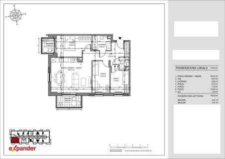 4-pok mieszkanie 70m2 dla rodziny 5 km od centrum