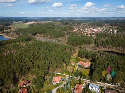 Działka budowlana, las, jeziora, willowa dzielnica