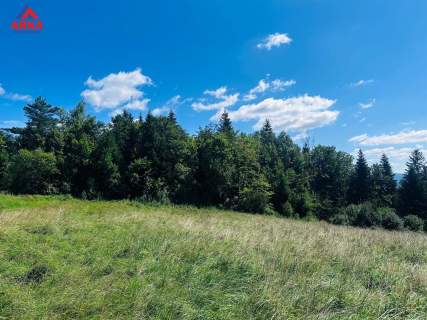 Kształtna działka budowlana na zboczu Szczebla