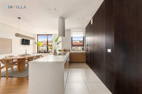 Penthouse z tarasem w sercu Powiśla