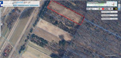Działka rolno-budowlana o pow. 0,32 ha Ujazdowie gm. Nielisz