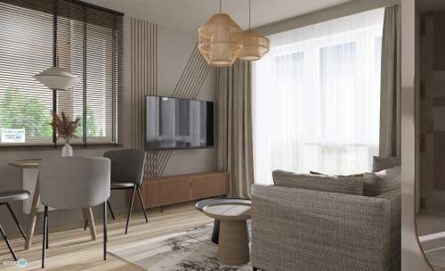 2 pokoje w Apartamentowcu na KSM