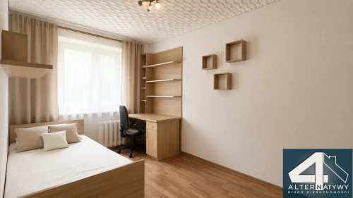 Mieszkanie na parterze z widokiem na zieleń
