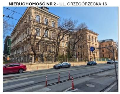 Przetarg - ul. św. Łazarza 16 i Grzegórzecka 16