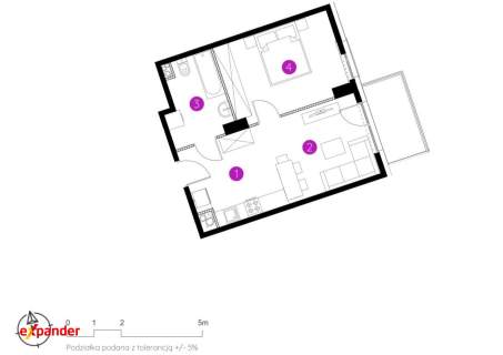 Promocja 2 pokoje balkon - Winogrady - mp gratis