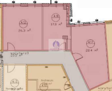 Mokotów lokal biurowy 83,89 m2 na wynajem