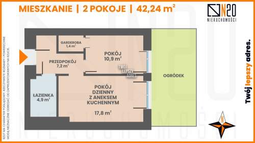 Zamieszkaj na zielonych Klinach - 42m2