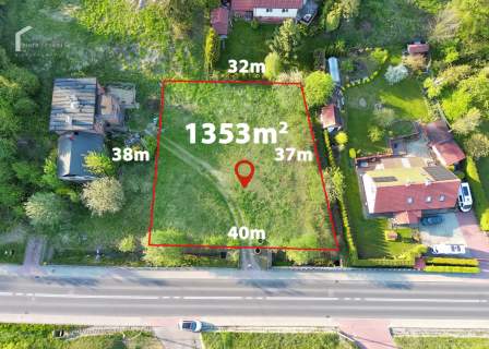 Działka Budowlana 1353m2 Stare Bielsko