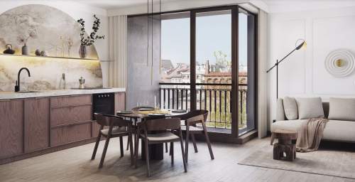 JEDNOPOKOJOWE MIESZKANIE - UL. DAJWÓR - 40,21 M2
