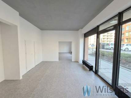 Lokal w nowoczesnym apartamentowcu na Wilanowie