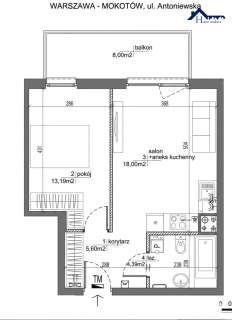 Wysoki Standard Duży Balkon 2 Pok Garaż Mokotów