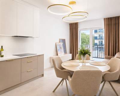 Nowe 3 pokoje/1 piętro/balkon i garaż podziemny