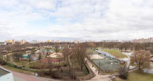 Mieszkanie z widokiem na Park Bródnowski do METRA 500m