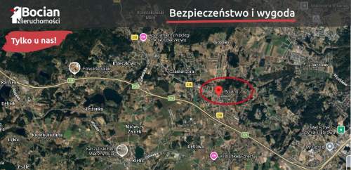 W pełni uzbrojona działka pod lasem-Bojano