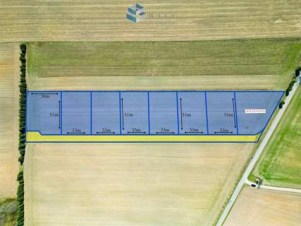 Działka budowlana na sprzedaż, 1680 m2, Radomin