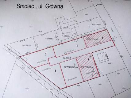 Smolec 3 działki m2, sprzedam, ul. Główna