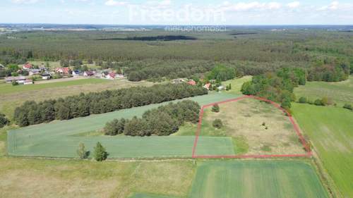 Duża działka 1,25 ha-Borucice