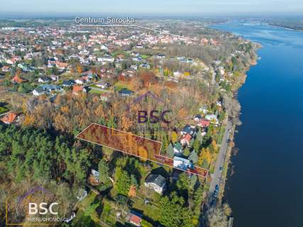 Bajkowy widok na jezioro w 1 linii brzegowej