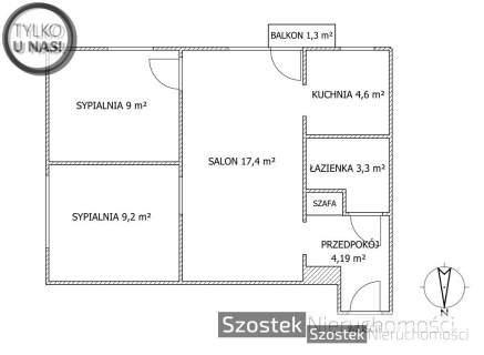 M. w ładnym bloku na pełnym zieleni Rakowie