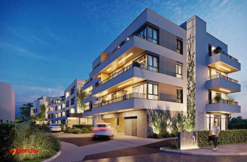 Apartament przy metrze z dużym tarasem