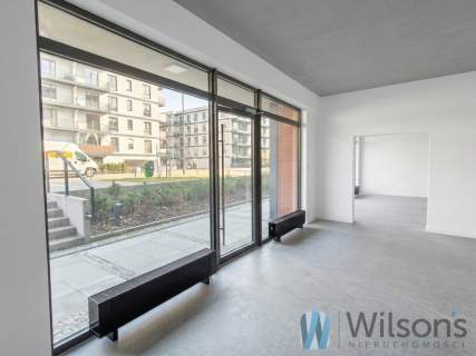 Lokal w nowoczesnym apartamentowcu na Wilanowie