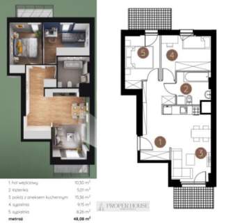 Mieszkanie z Dwoma ogródkami Zielona okolica 3 pokoje Smart Home