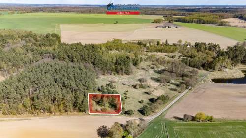Działka rolna na sprzedaż, 1109 m2, Łąkie