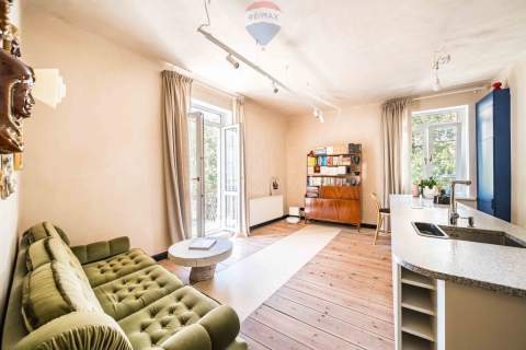 Stylowe mieszkanie biuro kamienica balkon Łazarz