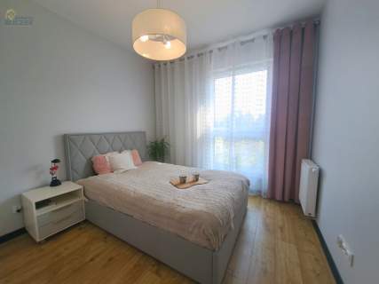 Nowoczesne mieszkanie z dużym balkonem