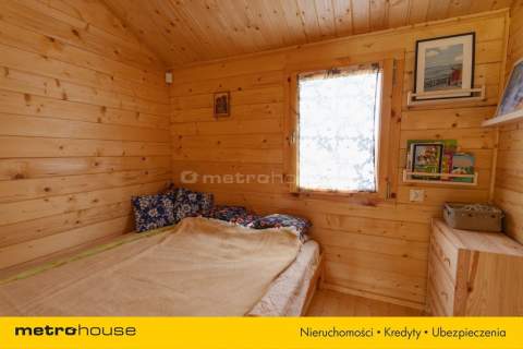 Nowy drewniany domek i 2000m2 działki budowlanej