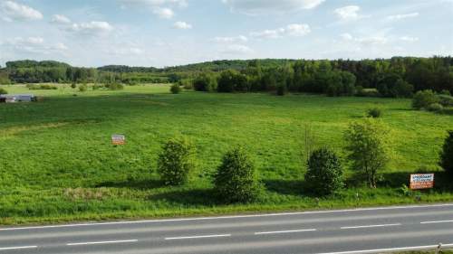 Działka usługowa przy głównej drodze 780