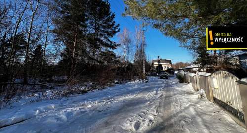 Działki inwestycyjne 3637 m z mediami Tumlin