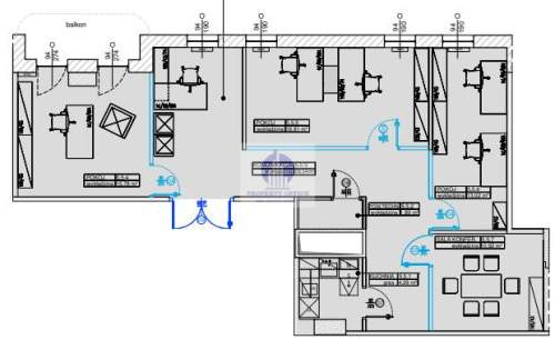 Wola lokal biurowy 104,24m2 do wynajęcia