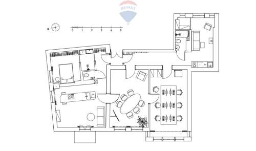 Stylowe mieszkanie biuro kamienica balkon Łazarz