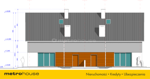 Bliźniak, 3 sypialnie, garaż, 900m2 działka
