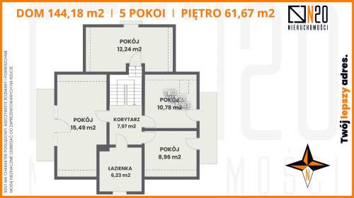 Komfortowy dom wolnostojący z dużym ogrodem