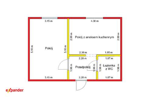 ul. Sokolska 56 - Koszutka, Niski czynsz 485zł