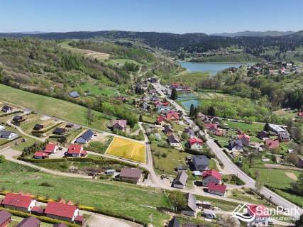 Wołkowyja nad Jeziorem Solińskim działka budowlana