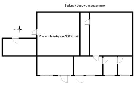 Budynek magazynowo-biurowy oraz duży dom
