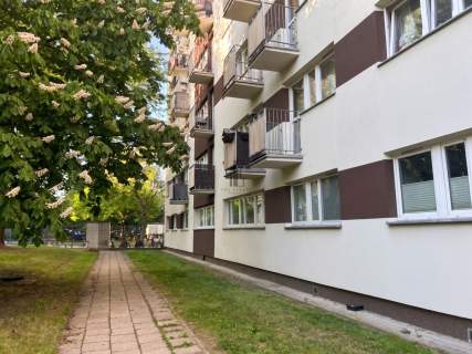 Służewiec Cicha kawalerka z widokiem na zieleń