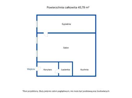 Mieszkanie po remoncie 45,78m2- centrum Chełma