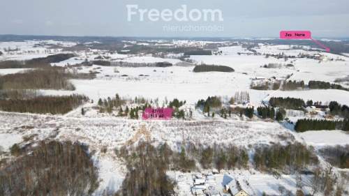 Malownicza działka 750m od jez Narie Warmia Mazury